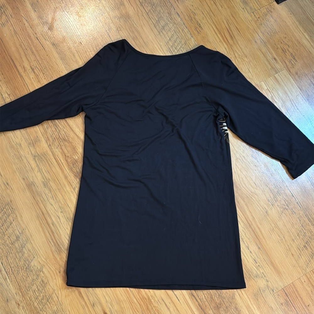 Harley Davidson Jeweled Three Quarter Sleeve Shirt Black Sz M
Womens - Picture 3 of 6